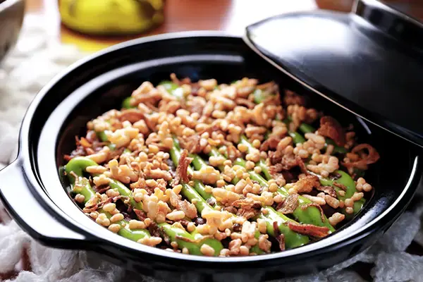 Epeautre et légumes vapeur, en salade